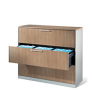 Hängeregistraturschrank 43,5 cm Tiefe für DIN A4