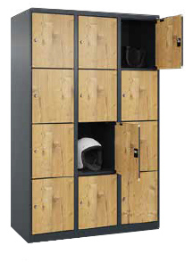 Spinde 'EvoloPLUS' 4 Türen übereinander