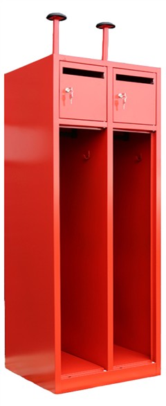 Feuerwehr Spind 40 cm Abteilbreite 